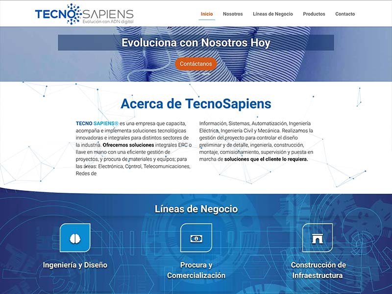 TecnoSapiens - Soluciones tecnológicas