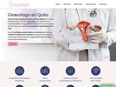 Dr. Luis Yupa - Servicios Ginecológicos