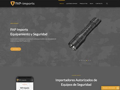 FAP Imports - Equipamiento, Control y Seguridad - Ecuador