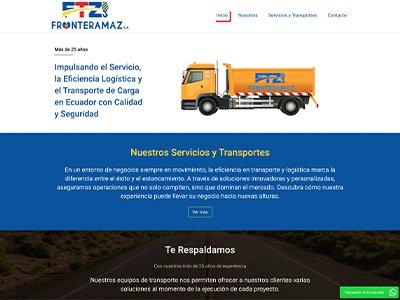 Fronteramaz - Transporte Pesado, Francisco de Orellana - Ecuador