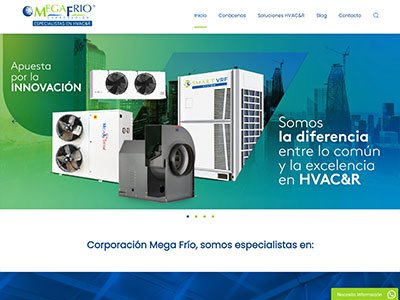 Mega Frío - Sistemas de Refrigeración y Climatización, Quito - Ecuador