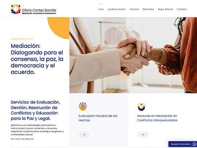 Olivia Cortez Bonilla - Mediación, dialogando para el consenso, la paz, la democracia y el acuerdo - Ecuador