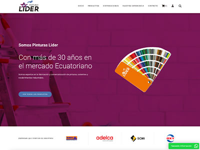 Pinturas Líder - Fábrica y comercializadora de pinturas – Quito, Ecuador