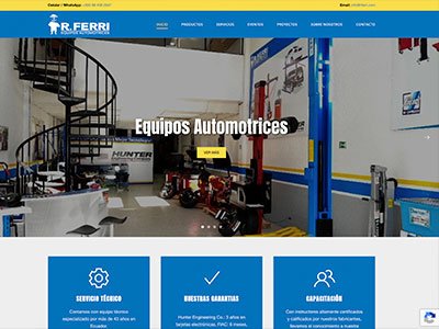 R.Ferri - Equipos Automotrices, Quito - Ecuador