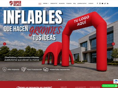 Super Inflables Internacional - Fabricación de Inflables Publicitarios - Ecuador