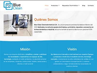 Blue Clean - Equipos de Limpieza