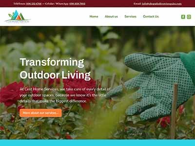 Cesthomeservices - Transforms gardens with expert design, maintenance, and care