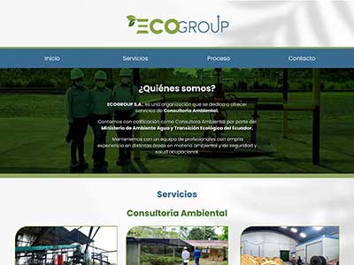EcoGroup - ConsultorÃ­a Ambiental