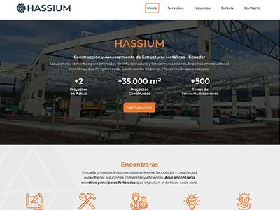 HASSIUM - Construcción y Asesoramiento de Estructuras Metálicas - Ecuador