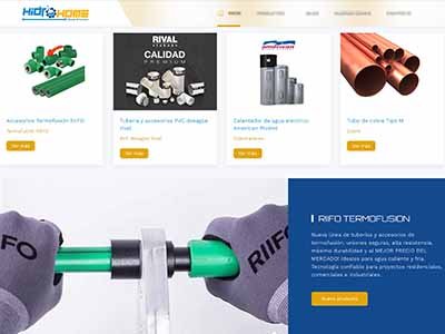 Hidrohome - Tuberías, Insumos, soluciones hidráulicas y sanitarias Ecuador