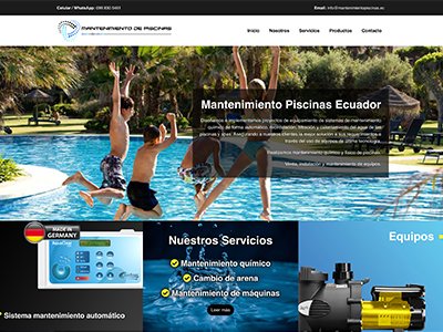 Mantenimiento Piscinas