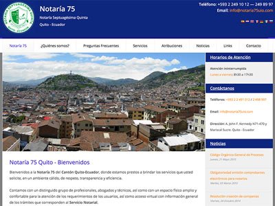 Notaria 75