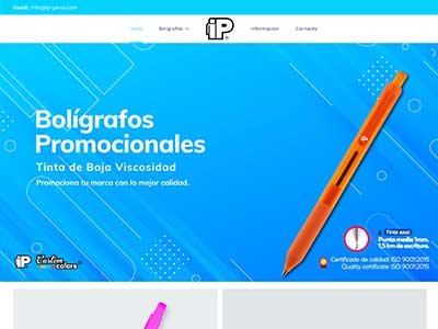iP Pens - Bolígrafos personalizados