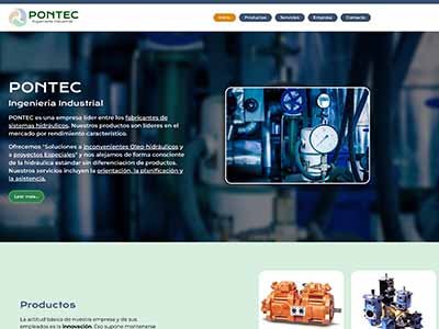 Pontec - fabricante de sistemas hidráulicos Ecuador