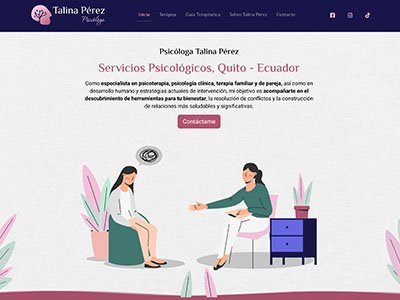Talina Pérez - Servicios Psicológicos
