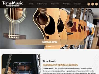 TimeMusic - Instrumentos Musicales Ecuador