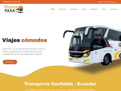 Tourispasa - Servicio de Transporte Seguro en Ecuador