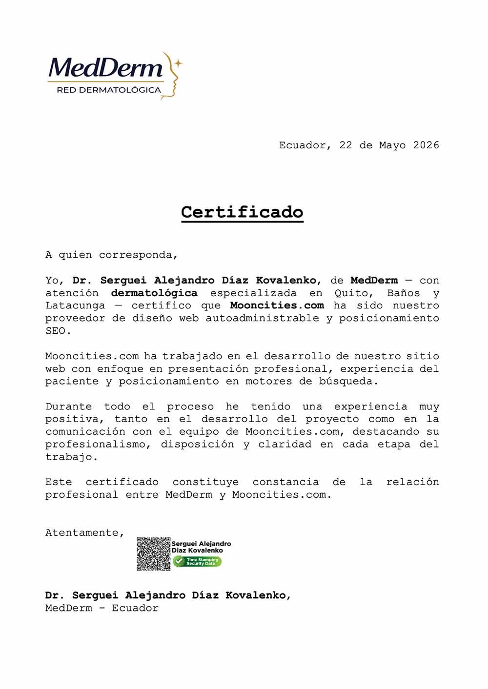 MedDerm | Dermatólogos en Quito, Baños y Latacunga