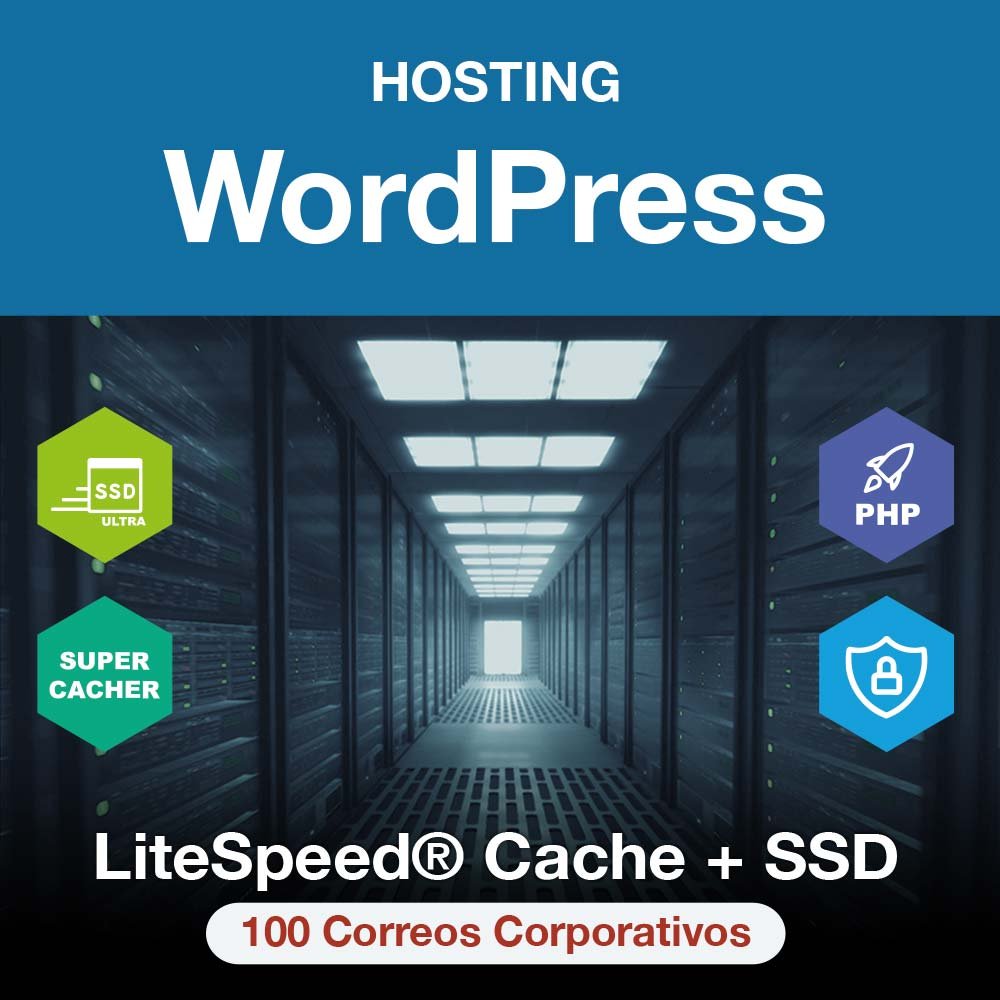 1 Año de Hosting WordPress