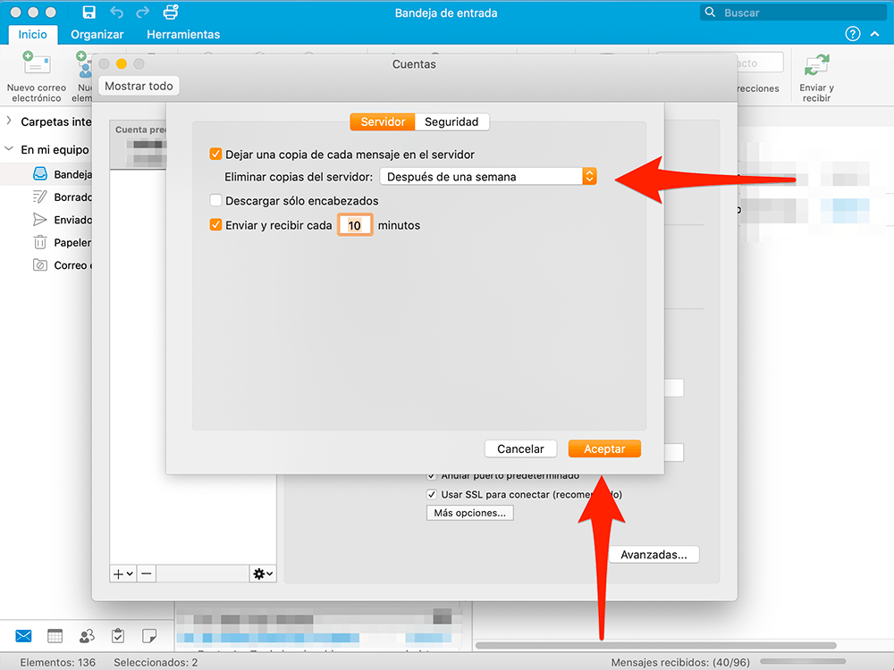 Outlook 2016 en Windows 10: Configuración de la cuenta manual
